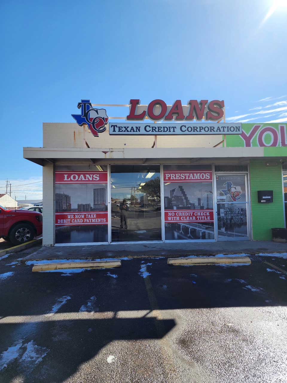 New Aluminum Storefront Installation